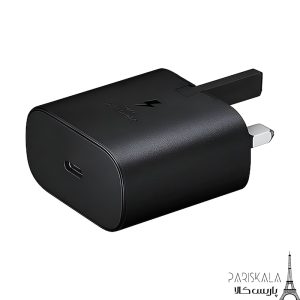 شارژر دیواری سامسونگ 25 وات مدل اصل 25W-PD EP-TA800 سه پین