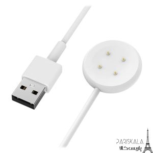 کابل شارژر مغناطیسی ساعت هوشمند چهار پین مدل DW89-G4