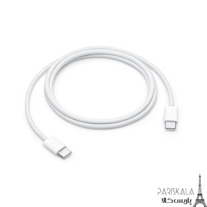 کابل شارژر اپل سری 15 مدل رو کارتنی اورجینال USB-C TO USB-C