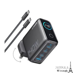 شارژر دیواری انکر 140 وات مدل ANKER CHARGER GAN PD 3.1 B2697